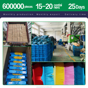 YUANYANG Usine En Gros De Haute Qualité En Plastique Poussoir Balai-Comprend Support De Balai pour Intérieur/Extérieur Outils De Nettoyage <span class=keywords><strong>Besen</strong></span> - Product Image 5