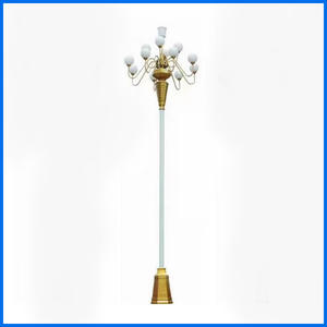 Солнечный светодиодный уличный садовый светильник 3 м водонепроницаемый алюминиевый профиль квадратный фонарь IP65 общественный уличный свет источник питания батареи - Product Image 2