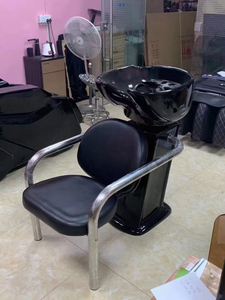 Fauteuil de lavage inclinable contemporain 2026, très populaire, avec bac en céramique, pour salons de coiffure, gymnases et salles de bain - Product Image 6