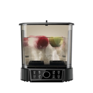 Newest Imd Operation Panel Technology Fruit And Vegetable Multi-Funtion Cleaner Easy To Carry 12L Vegetable Washing Cleaner