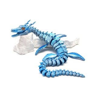 Dragón Marino Impreso en 3D, Articulado y Móvil, Material PLA, Ideal para Juguetes Infantiles, Regalos y Adornos de Escritorio, Gran Venta - Product Image 5
