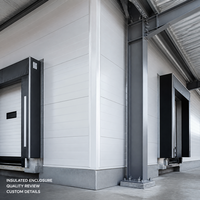Entrepôt frigorifique préfabriqué en structure métallique Centre logistique réfrigéré Bâtiment industriel isolé