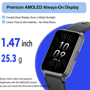 Remax 2025 Smartwatch <span class=keywords><strong>Ultra</strong></span> Sottile Fitness Premium con Schermo AMOLED, Orologio Intelligente Impermeabile per Donna e Uomo - Product Image 3