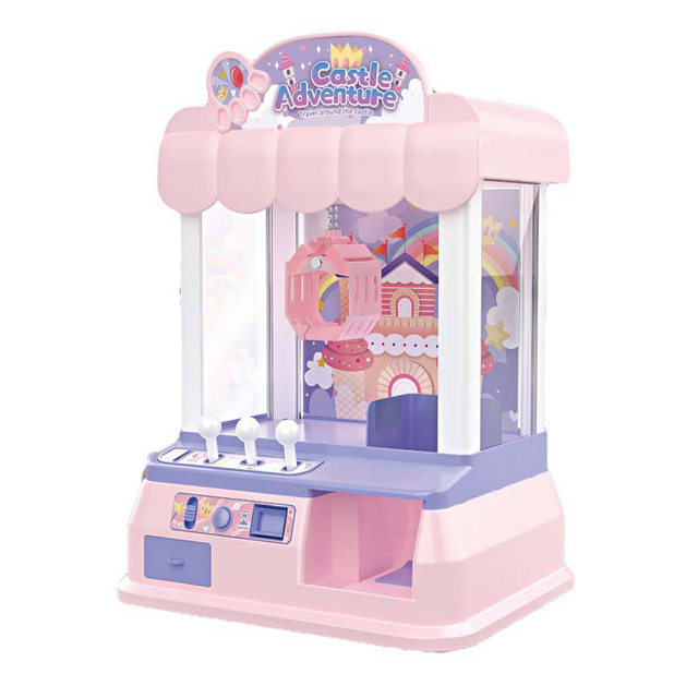 Cheap Price Electronic Adjustable Sounds Music Mini Arcade Game Claw Clip Doll Machine Toys for Boys Girls