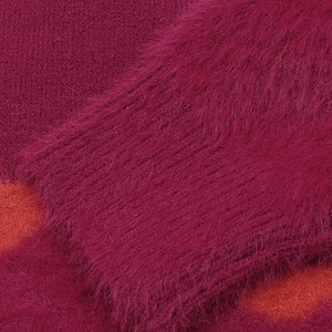 Maglione Pullover Casual da donna per ragazzi Design piccolo dinosauro Wave scontro a maglia in tinta unita - Product Image 6