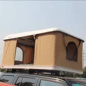 קמפינג נסיעה מתקפל רכב גג קשיח מעטפת חיצוני נסיעות טיולי קמפינג ארבעה-עונה אוהל חיצוני בידור