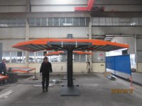 Bir sütun asansör 1 sonrası kaldırma tek sonrası platform otomatik araba depolama park asansörü