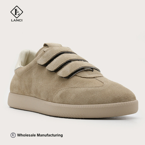 Chaussures décontractées LANCI OEM, pantoufles, baskets pour femmes, baskets de créateur, chaussures personnalisées de luxe, baskets en daim à scratch - Product Image 2