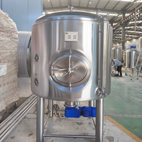 Tanque Mezclador de Acero Inoxidable 304 de 1000L/2000L/200L Personalizado Tiantai para Almacenamiento de Bebidas, Alcohol, Jugos y Agua con Gas, con Agitador