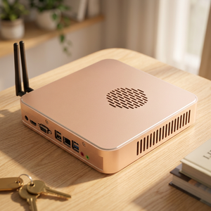 Mini PC industriel Intel Core i5, 16 Go de RAM, SSD 1 To, Windows 11, ports HDMI, VGA, COM, 4G LTE, ordinateur de bureau micro pour les petites entreprises - Product Image 2