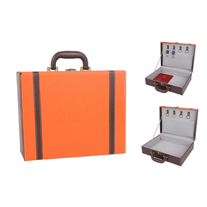 Sang trọng da PU thời trang đa chức năng hộp công cụ Mens nút khóa cặp/Vali - Product Image 3