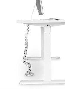 Organizador de Cables Vertical Ajustable de Plástico para Debajo del Escritorio, para una Gestión Ordenada de los Cables - Product Image 6
