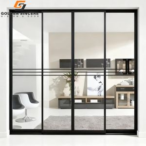 Porte coulissante intérieure en aluminium sur mesure GS avec verre trempé - Product Image 4