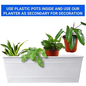 ขายส่งโรงงานซัพพลายสีขาวสี่เหลี่ยมราวชาวไร่สำหรับตกแต่งบ้านที่มีอยู่ในราคาที่เหมาะสม - Product Image 6