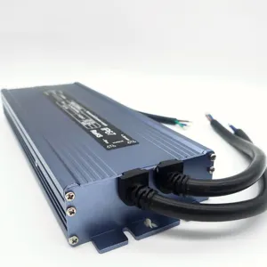 waterproof 12v 600w led driver rohs ce certification outdoor power supply