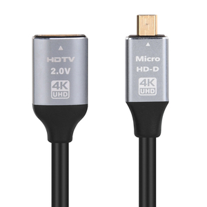 हाई स्पीड 18 जीबीपीएस सपोर्ट 4k60 <span class=keywords><strong>hdmi</strong></span> महिला केबल गोपो हीरो 7 6 5 4 के साथ संगत है। - Product Image 2