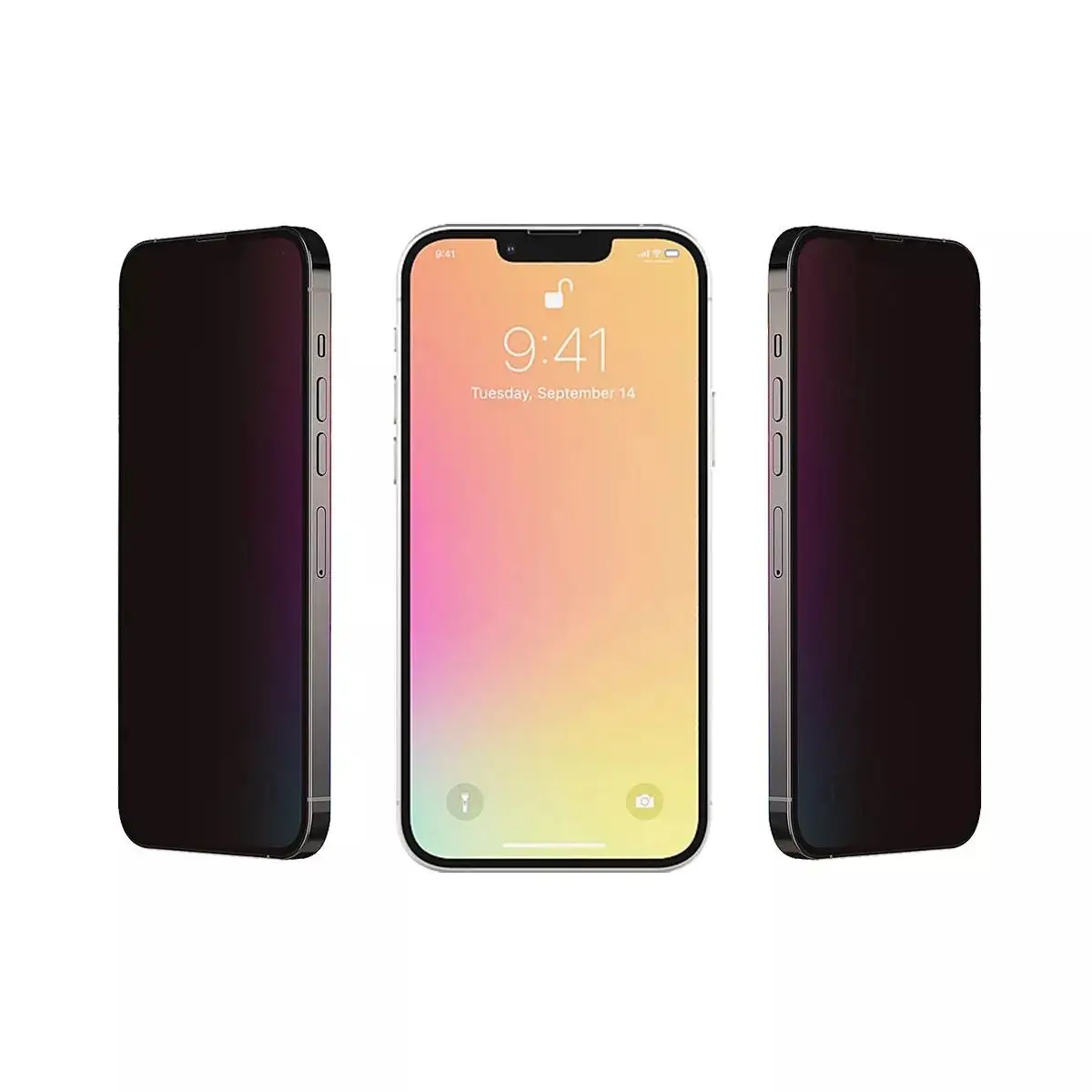 Premium anti scratch privacy tempered glass screen protector for iphone xs max