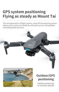 Drone HOSHI <span class=keywords><strong>KF101</strong></span> <span class=keywords><strong>MAX</strong></span> 3000mAh 3KM GPS Gimbal 3 axes Caméra double 4K Flux optique Transmission 5G Stabilisateur EIS Quadricoptère RC - Product Image 3