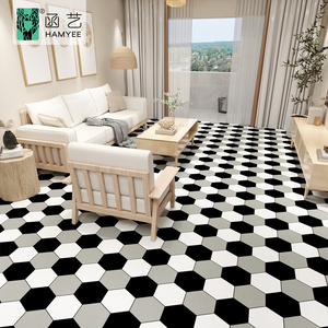 China antideslizante papel pintado suelo autoadhesivo PVC vinilo piso pegatinas - Product Image 1