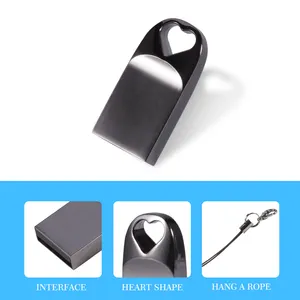 OEM Mini USB แฟลชไดรฟ์ 4 GB 8 GB 16 GB 32 GB 64 GB 128 MB โลหะ USB 2.0 3.0 Pendrive โปรโมชั่นหน่วยความจํา U ดิสก์ - Product Image 6