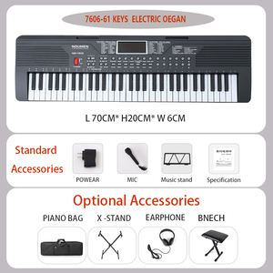 Petit clavier de <span class=keywords><strong>piano</strong></span> 61 touches orgue électronique orgue électronique de haute qualité pour enfants jouet - Product Image 2