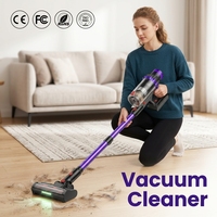 Aspirateur puissant d’usine V10, 35 kPa, moteur sans balais, portable, sans fil, à main, pour tapis de maison et poils d’animaux
