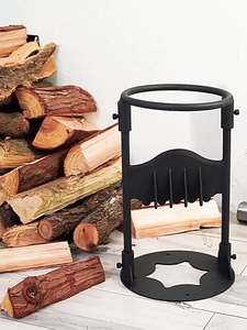 Coupe-bois <span class=keywords><strong>en</strong></span> acier massif, base stable avec lame de sécurité, fendeur de bois manuel - Product Image 2