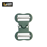Boucle de collier de chien multicolore Boucle de collier de chien multi-taille à dégagement rapide en plastique métallique à glissière latérale Boucle de dégagement rapide