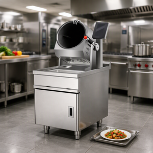Máquina <span class=keywords><strong>de</strong></span> <span class=keywords><strong>Cocina</strong></span> Rotatoria Multifuncional <span class=keywords><strong>Programable</strong></span> SH, Ahorradora <span class=keywords><strong>de</strong></span> Energía, para Restaurantes, <span class=keywords><strong>Robot</strong></span> <span class=keywords><strong>de</strong></span> <span class=keywords><strong>Cocina</strong></span> Automático para Saltear y Freír - Product Image 1