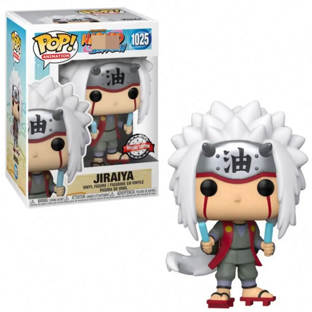 Fun-ko -Pop Anime Shippuden Jiraiya su Toad 73 # Action Figure Toy Vinyl Figure Doll Collection 2023