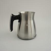 Machine à café turque double tasse, automatique, électrique, en acier inoxydable, avec contrôle de la température à 360 degrés, pour hôtel