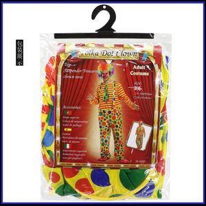ชุดแฟนซีตลกสำหรับผู้ใหญ่ ชุดคอสเพลย์ตัวตลกสำหรับงานปาร์ตี้ฮาโลวีน - Product Image 6
