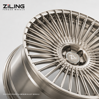 Rines de Aleación Forjados Monobloque Personalizados ZL, Aptos para Honda Odyssey de 18, 19 y 20 Pulgadas, Diseño Cóncavo Profundo, Ajuste OEM