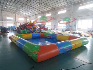 Piscina inflable 5,5 mL X 5,5 mW, colorida y a buen precio, ideal para bolas <span class=keywords><strong>de</strong></span> agua y botes <span class=keywords><strong>de</strong></span> remo - Product Image 6