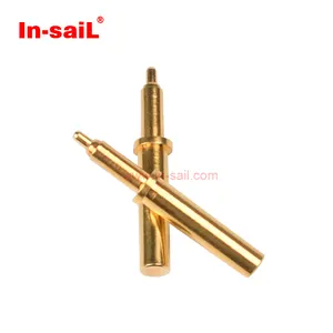 Gold-plated copper contact pins for electronic equipment