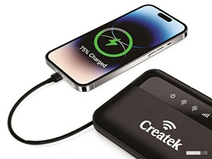 Routeur sans fil double bande <span class=keywords><strong>Createk</strong></span> M100 2.4G 5.8G, routeur Wifi 4g avec batterie externe 10000mah, point d'accès mobile 150mbps, pare-feu VPN - Product Image 4