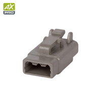 오리지널 TE DEUTSCH DT16-18SA-K004 커넥터 하우징 18P 4.67mm 블랙 자동차용 커넥터 여성 단자용