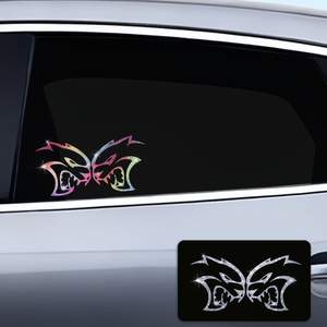 Autocollants décoratifs pour voiture, autocollants personnalisés imperméables, design original, strass brillants, <span class=keywords><strong>logo</strong></span> personnalisé découpé, pour toutes les voitures - Product Image 1