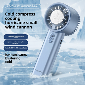 Ventilateur portable M11 mini ultra-rapide 120 vitesses, puissant, pour voiture, recharge USB, usage domestique, en plastique - Product Image 2