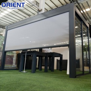 <span class=keywords><strong>Pergola</strong></span> weifang en aluminium d'orient d'aluminium d'alliage d'aluminium enduite par poudre extérieure facilement assemblée Offre Spéciale motorisée 4.5m * 3.5m - Product Image 1