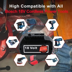 Сменный аккумулятор 6AH 18V для Bosch BAT609 BAT609G BAT610G BAT611 BAT612 BAT618 BAT618G BAT619 BAT619G BAT622 BAT620 BSL1810 - Product Image 4
