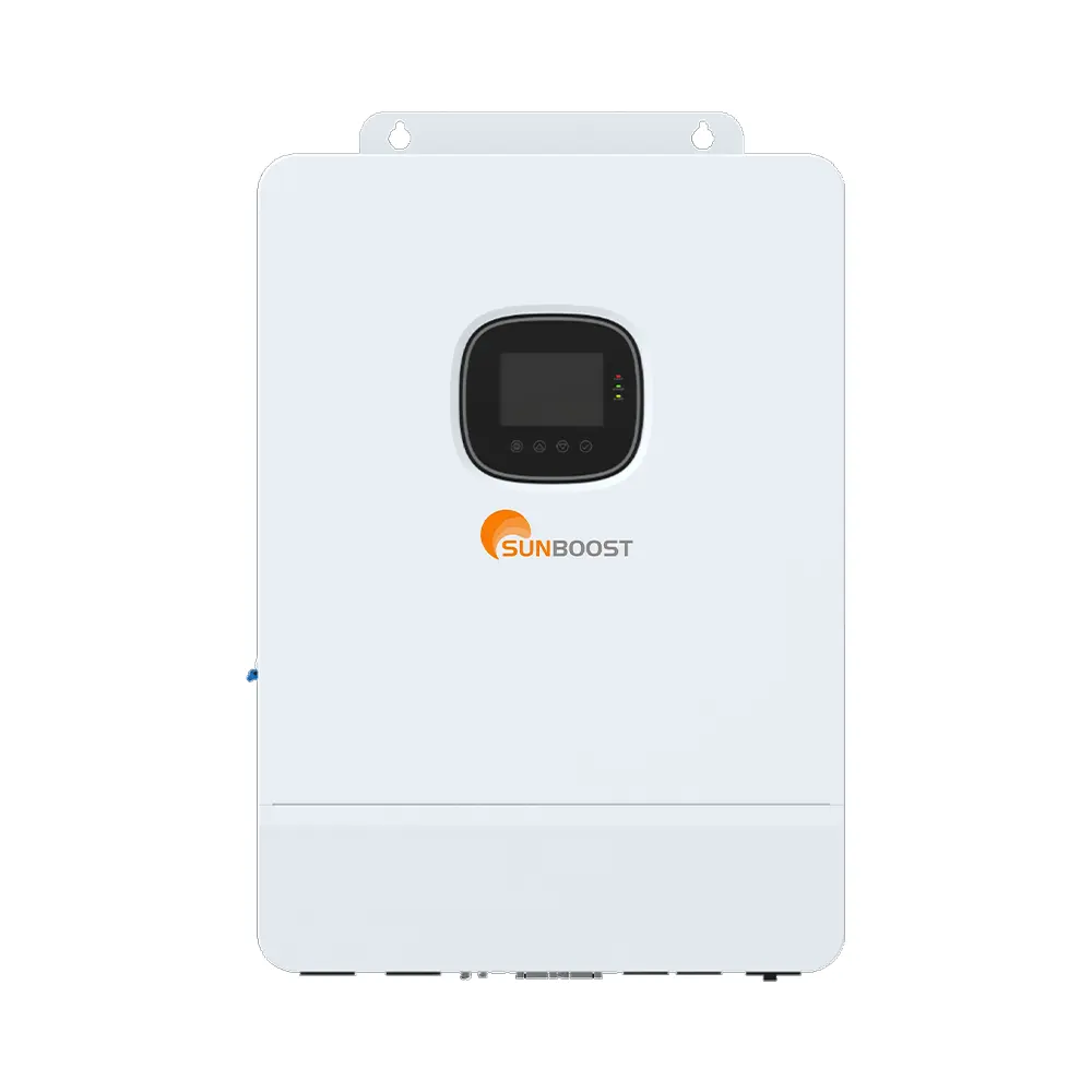 Onduleurs solaires SUNBOOST 8KW 10KW hybride sur hors réseau 120V 240V sortie monophasée 48V AC DC MPPT