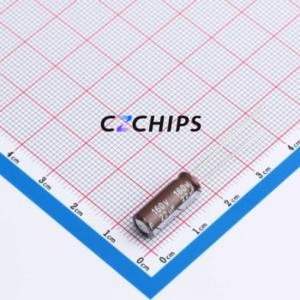 ตัวเก็บประจุอิเล็กโทรไลต์อะลูมิเนียมแบบ Through-Hole รุ่น DHG160M226E150S1AA ขนาด D6.3xL15 มม. 22uF 20% 160V 450mA-100kHz - Product Image 1