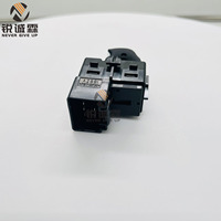 Interruptor Elevavidrios Trasero Izquierdo/Derecho, Interruptor de Control de Vidrio Trasero Izquierdo/Derecho GB5Z-14529-AB SW7619 para Ford Explorer Super Duty