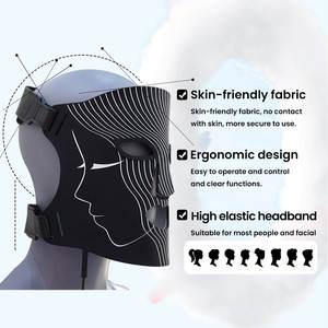 IDEATHERAPY masker kecantikan Led, lampu Led terapi kelas medis inframerah cahaya merah masker wajah terapi - Product Image 2