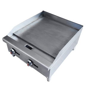 Сертифицированное коммерческое кухонное оборудование: <span class=keywords><strong>24</strong></span>-дюймовая настольная газовая плита-гриль для гамбургеров - Product Image 3