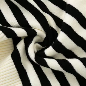 Suéter de Punto a Rayas con Cuello Alto para Adolescentes, Ropa de Punto al por Mayor para Niños - Product Image 6