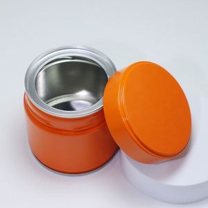 Customized 73*73mm Sealed Airtight 80g Matcha Coffee and <b>Tea</b> 30g Mini Packaging With Inner Plugs and Lids <b>Tin</b> Metal Round Cans - Product Image 3