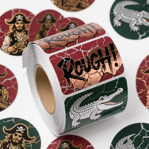 Customized Cosmetic <b>Packaging</b> <b>Label</b> Bottle <b>Packaging</b> Waterproof Self-adhesive Sticker - Product Image 4