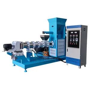 Full Fat Soya Extruding Machine floating fish feed extruder machine for Agricultural aquaculture